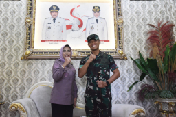 Wabup Sidoarjo Ajak Dandim 0816 Sidoarjo Yang Baru Perkuat Sinergi Sukseskan Program KDKMP