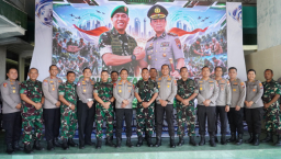 Kapolrestabes Surabaya Sinergitas TNI-Polri Kian Kokoh untuk Mewujudkan Surabaya yang Aman dan Kondusif
