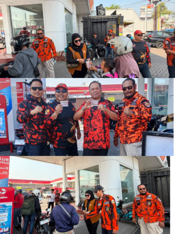 Kolaborasi GM FKPPI 1316 Sidoarjo Dan Squad Delta Sidoarjo (R4)Tebar Kepedulian Melalui Program Jumat Berkah
