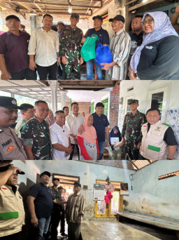Bupati Sidoarjo Serahkan Alat Bantu Kesehatan dan Sidak Rumah Tidak Layak Huni di Tulangan-Wonoayu