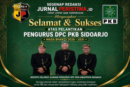 Kabiro Sidoarjo Media Jurnal Peristiwa.ID Mengucapkan Selamat & Sukses Pelantikan Pengurus DPC PKB Sidoarjo 2026–2031