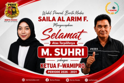 M. Suhri Resmi Terpilih sebagai Ketua F-WAMIPRO Periode 2026–2031, Saila Al Arim F. Sampaikan Ucapan Selamat