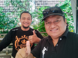 Penasehat KWI dan Madas Sedarah Silaturahmi ke Kanit Reskrim Polsek Kenjeran