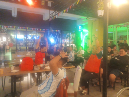 Gol Dramatis Menit 103:37 Sepanyol Kalahkan Argentina 1-0, Nobar MAKI Jatim di Surabaya Berlangsung Meriah