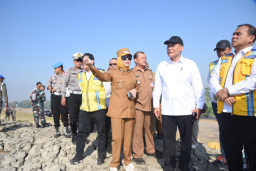 Wabup Sidoarjo Minta Solusi Konkret Penanganan Luberan Lumpur Sidoarjo