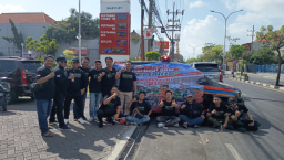 Menyambut HUT RI ke-81 "Yayasan Advokasi Lembaga Perlindungan Konsumen "YALPK" Berbagi Pertalite Gratis Untuk Ojol