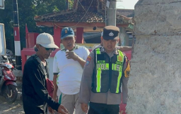 Dinilai Rawan Kecelakaan, Portal di Simpang Empat Palurejo Akhirnya Dibongkar