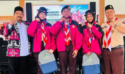 Bawa Semangat dan Potensi Daerah, Tiga Siswa MTsN 8 Banyuwangi Siap Wakili di Jambore Nasional XII 2026