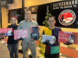 Dalam Dua Pekan, Satresnarkoba Polres Pelabuhan Tanjung Perak Bongkar Tiga Jaringan Narkoba, Sita 22,76 Gram Sabu dan Pi