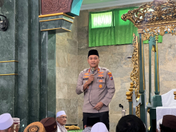Perkenalkan Diri Lewat Safari Jumat, Kapolres Lumajang Ajak Warga Jaga Kamtibmas