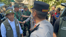 Kapolres Lumajang Dampingi Karo Ops Polda Jatim dalam Kunjungan Menhut ke Kawasan Bromo