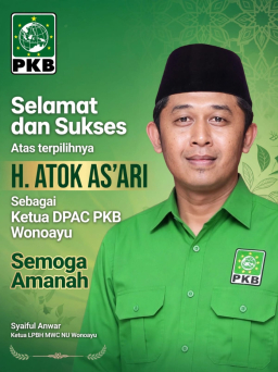H. Atok As’ari Terpilih sebagai Ketua DPAC PKB Wonoayu, Siap Emban Amanah Dan Perkuat Khidmat untuk Masyarakat