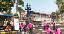 Polsek Krembangan Dorong Ketahanan Pangan Lewat Budidaya Ikan Lele
