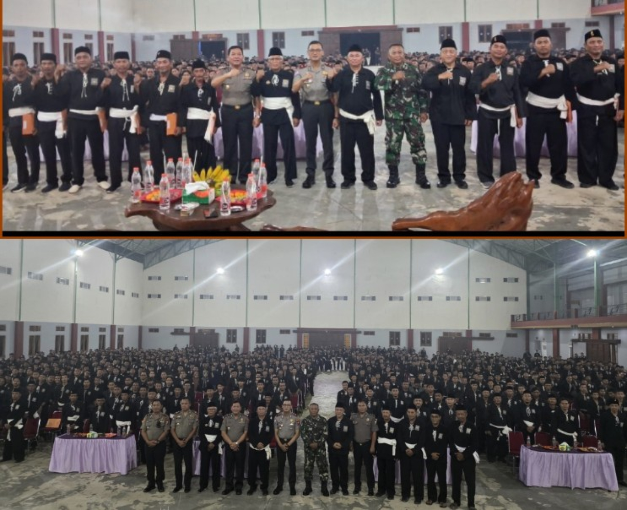 Foto kegiatan pemberian sk psht cabang lamongan