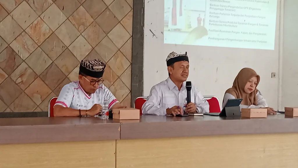 Gesah Tani di Pendopo Kecamatan Kalibaru, Tindak Lanjut Arahan Bupati Banyuwangi