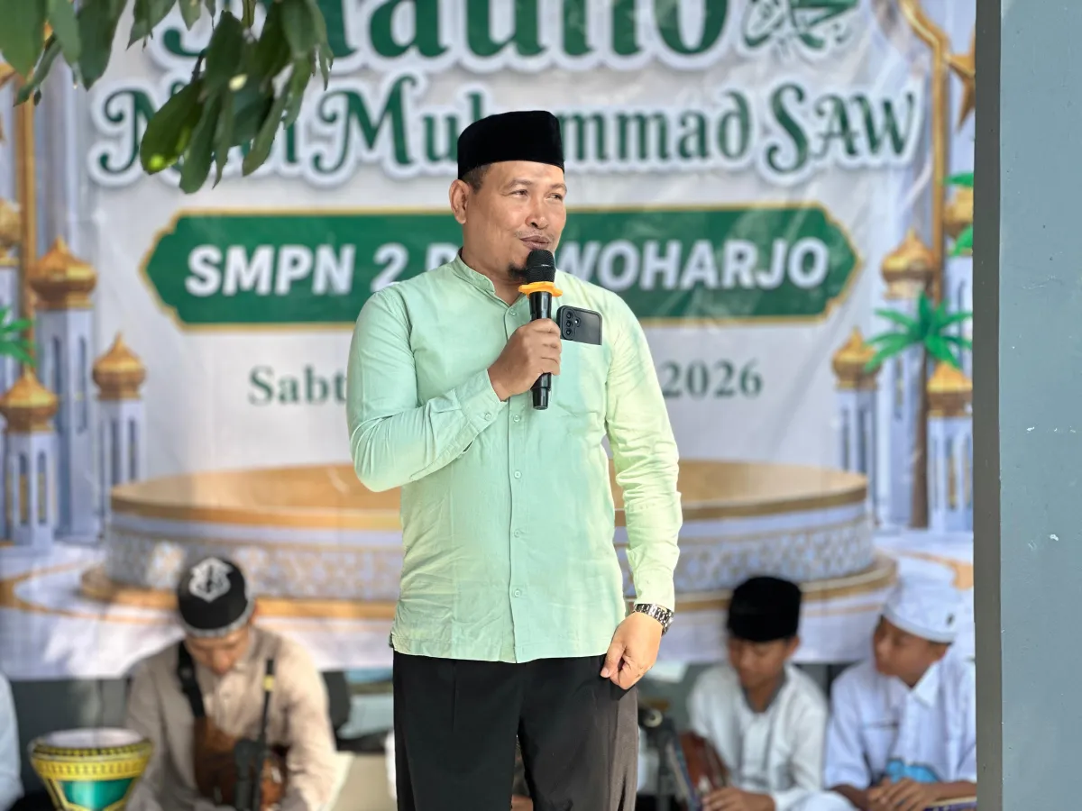 Maulid Nabi di SMPN 2 Purwoharjo, Tanamkan Karakter di Tengah Keberagaman