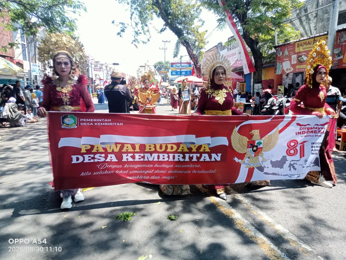 Desa Kembiritan Buka Pawai Budaya Genteng, Jadi Ruang Konsolidasi Kebangsaan