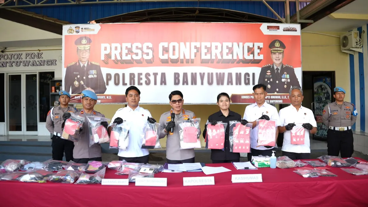 Ungkap Kasus dan Barang Bukti Terbanyak Ops Tumpas Semeru 2026, Polresta Banyuwangi Buktikan Tak Ada Ruang Bagi Narkoba