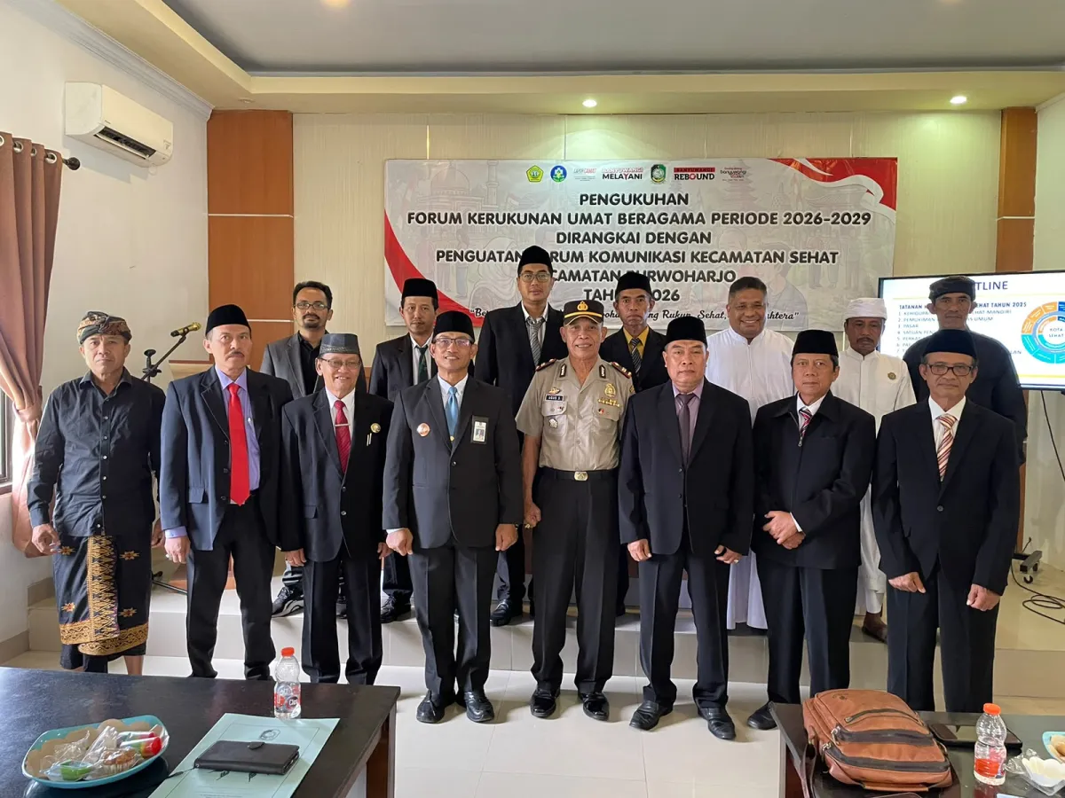 FKUB Purwoharjo Jadi Ruang Bersama Lintas Agama Jaga Kerukunan