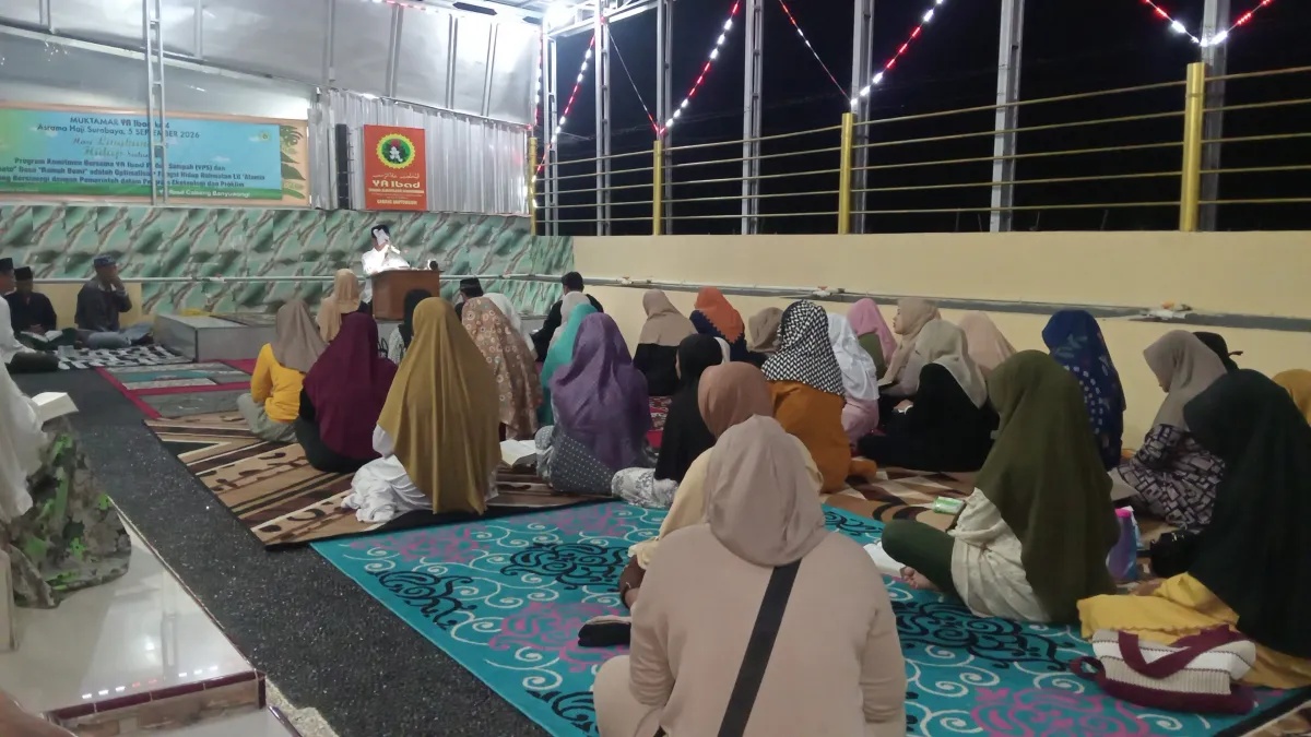 YA Ibad Banyuwangi Gelar Pengajian Rutin Bulanan, Bahas Pentingnya Bersyukur