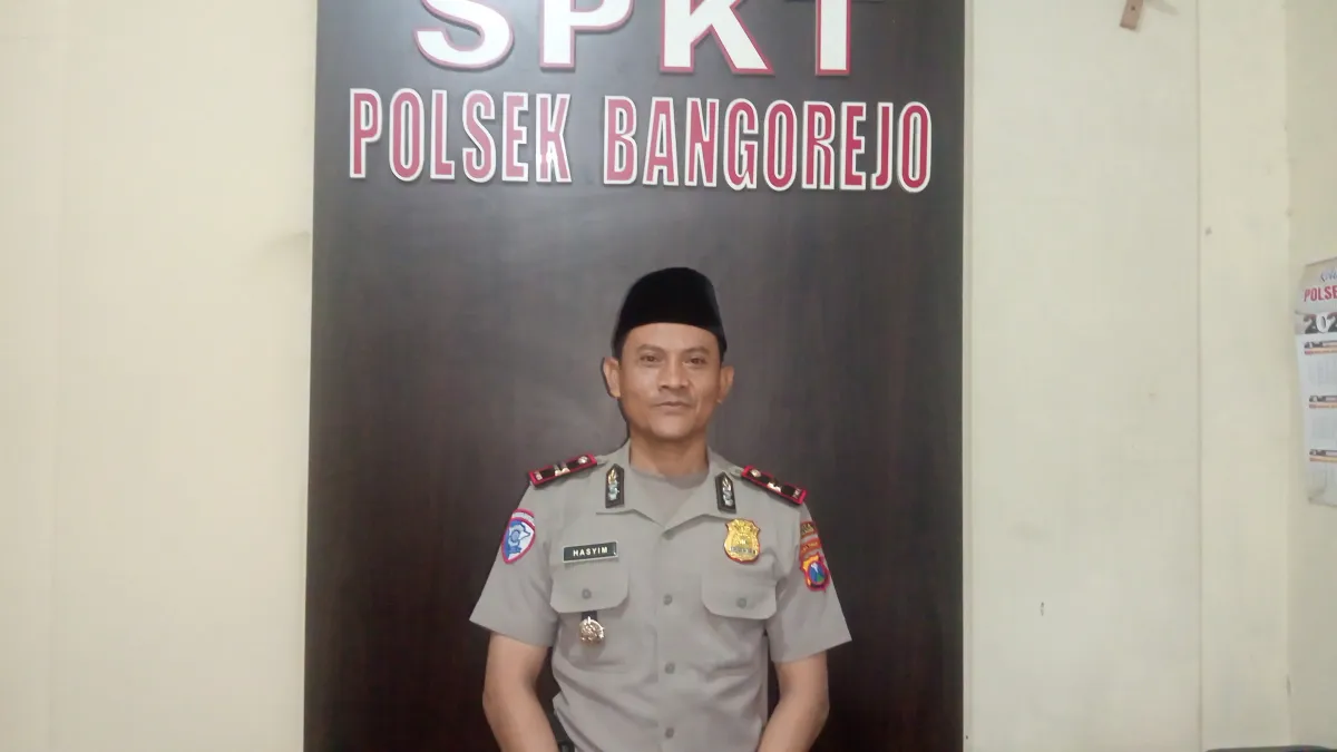 Jabat Kapolsek Bangorejo, IPTU Wahid Hasyim Basri Fokus Benahi Layanan dan Tekan Pelanggaran Lalu Lintas