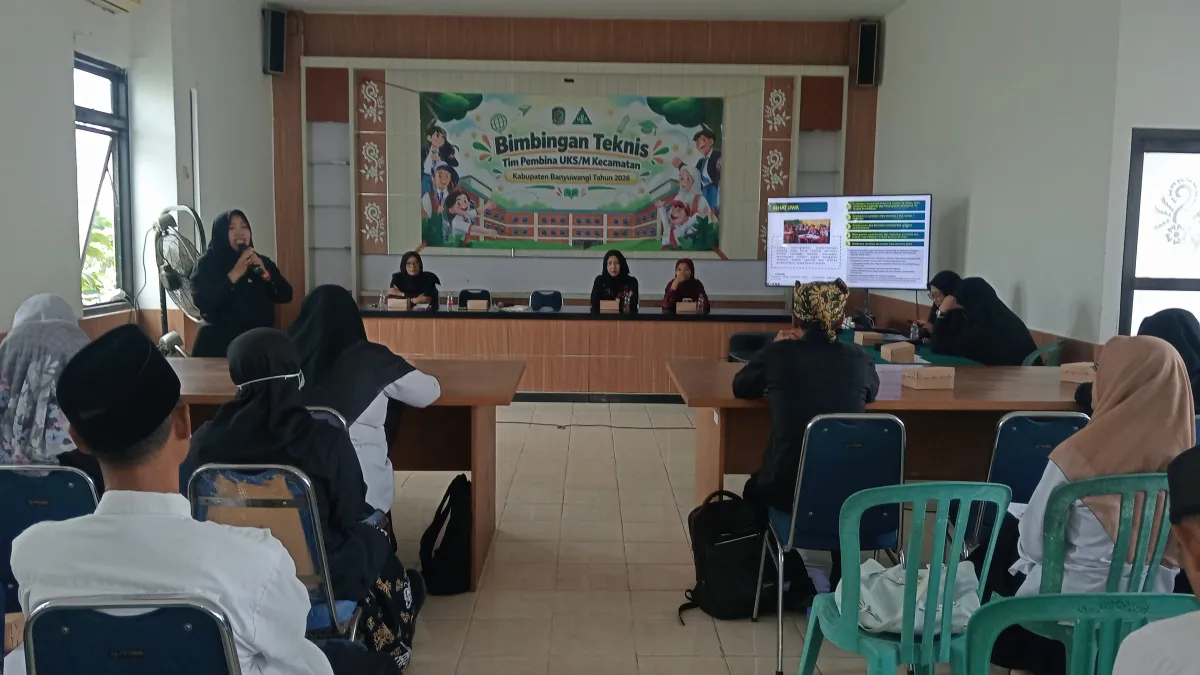 Perkuat Pembinaan UKS/M, Dinkes Banyuwangi dan Puskesmas Benculuk Gelar Bimtek di Cluring