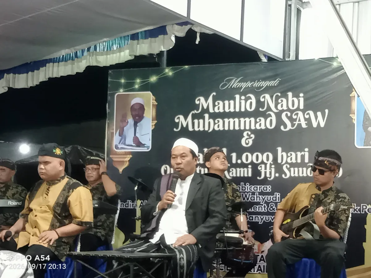 Musisi Penyandang Disabilitas Al-Mumtaz Tampil, KH Achmad Wahyudi Sampaikan Makna Syukur