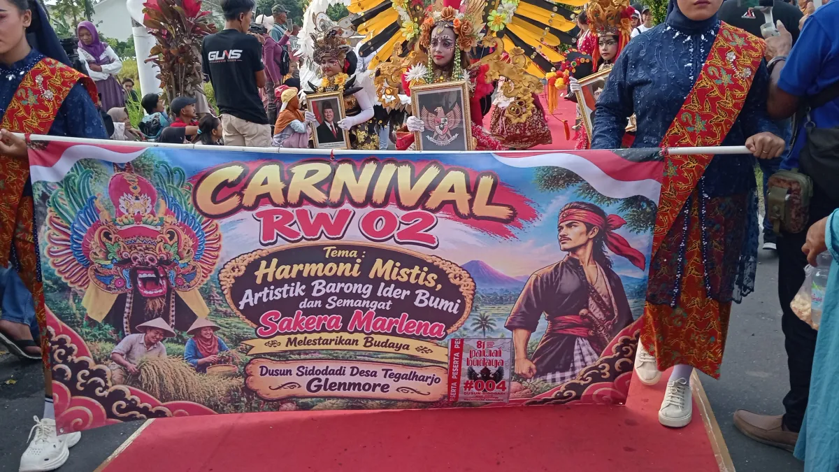 Barong Ider Bumi dan Legenda Minak Jinggo Jadi Magnet Pawai Budaya Tegalharjo 2026