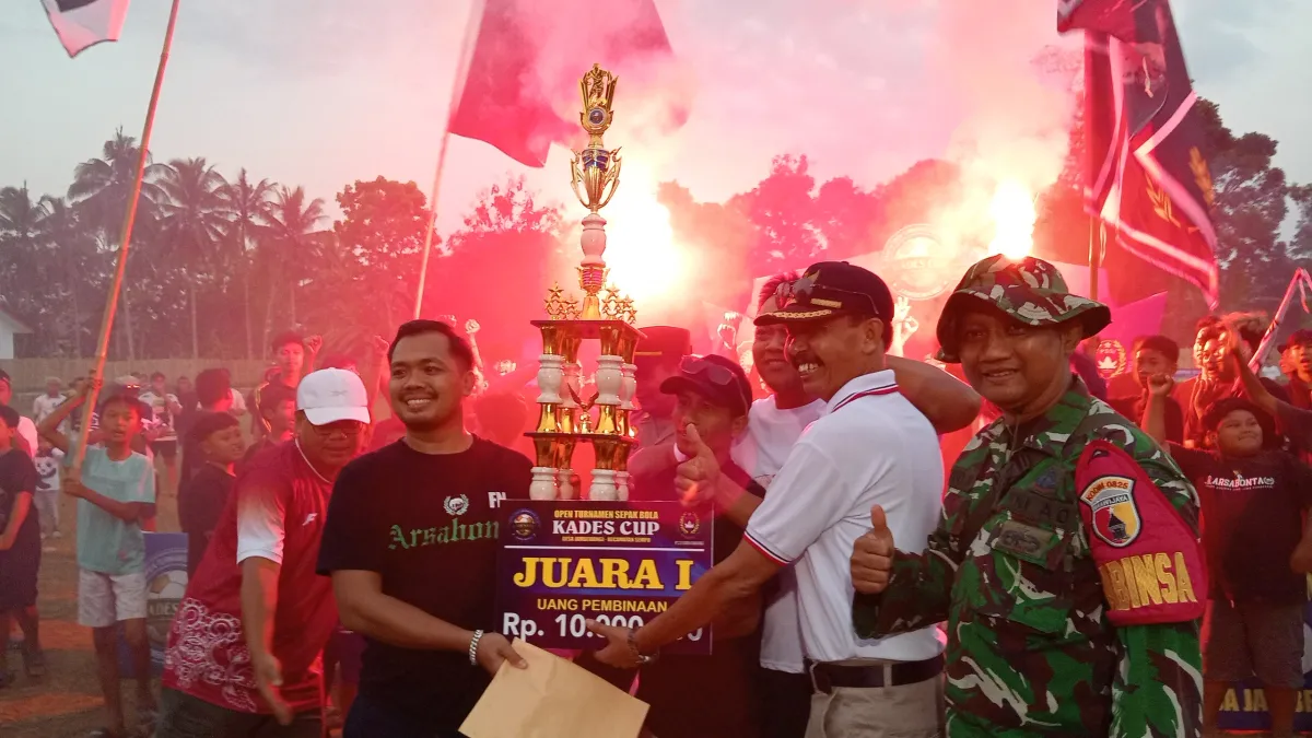 Drama Titik Putih Antar Arsabonta Angkat Trofi Kades Cup Jambewangi 2026