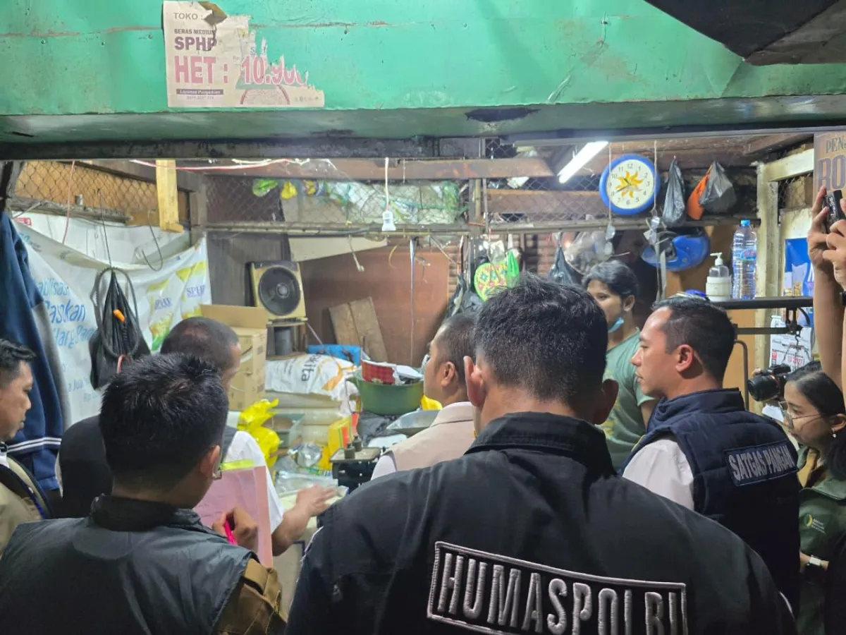 Satgas Pangan Polrestabes Surabaya Sidak Pasar, Stok dan Harga Beras Terpantau Aman