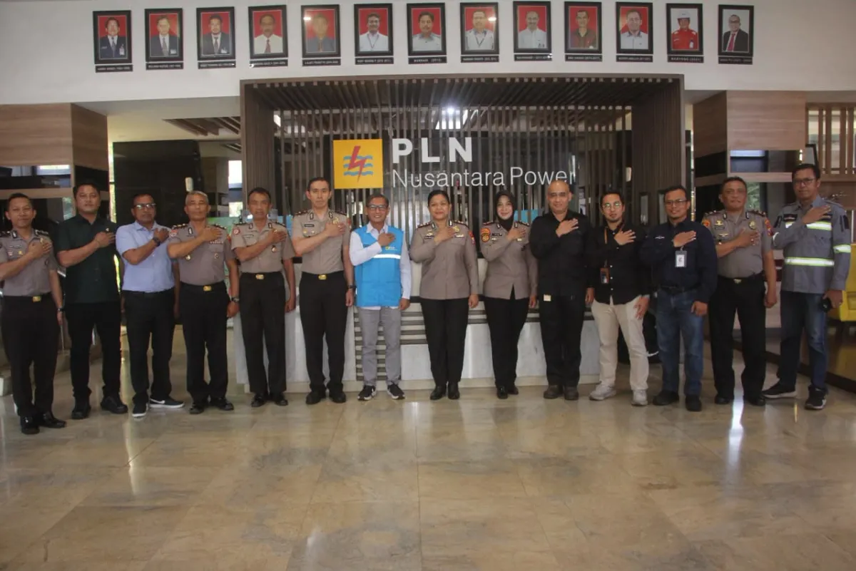 Perkuat Sinergi Pengamanan Obvitnas, Kapolres Probolinggo Kunjungi PLTU Paiton