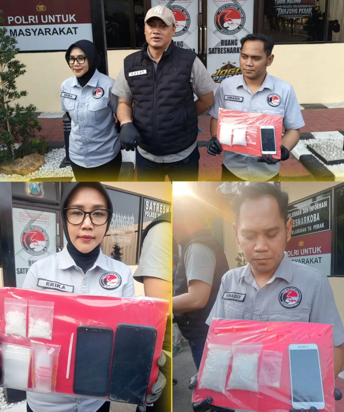 Membedah Operasi Dua Jaringan Sabu, Polres Tanjung Perak Gulung Jaringan Sabu, Satu Tersangka Terancam Seumur Hidup