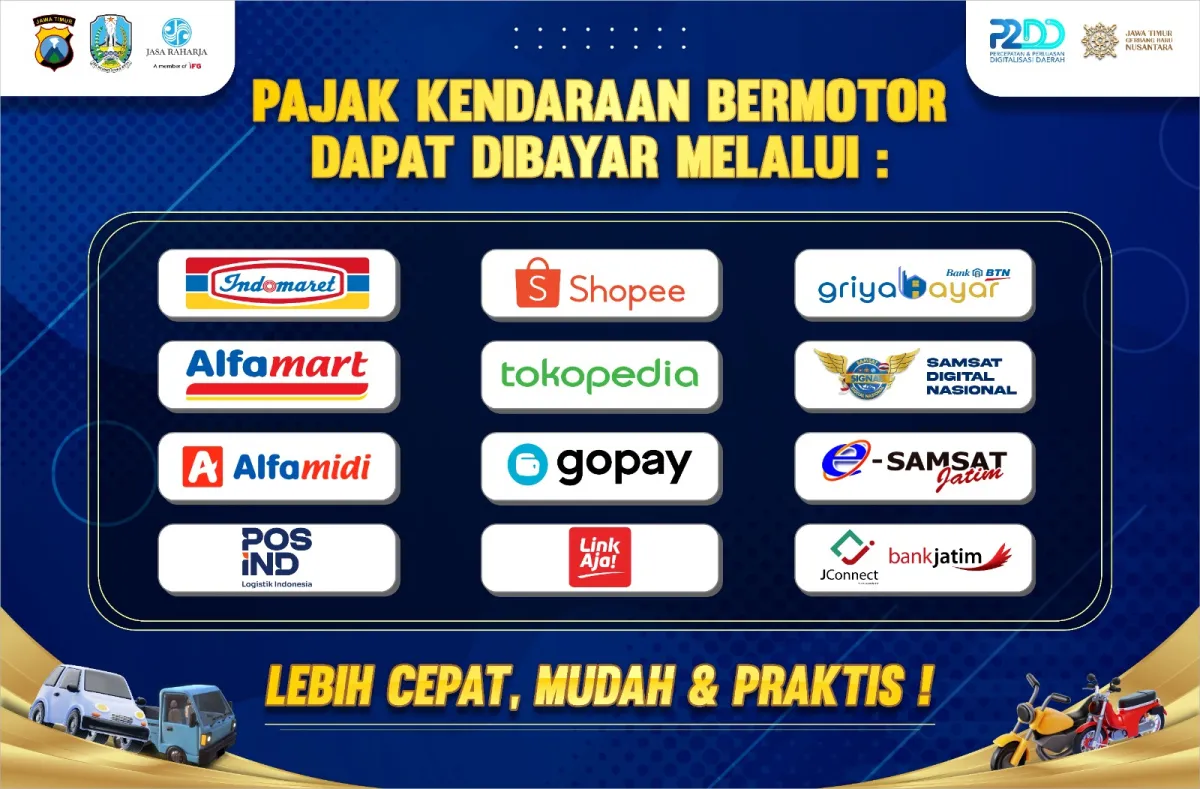 Mudahkan Wajib Pajak, KB Samsat Probolinggo Kota Sediakan Pembayaran Lewat Ritel hingga E-Wallet