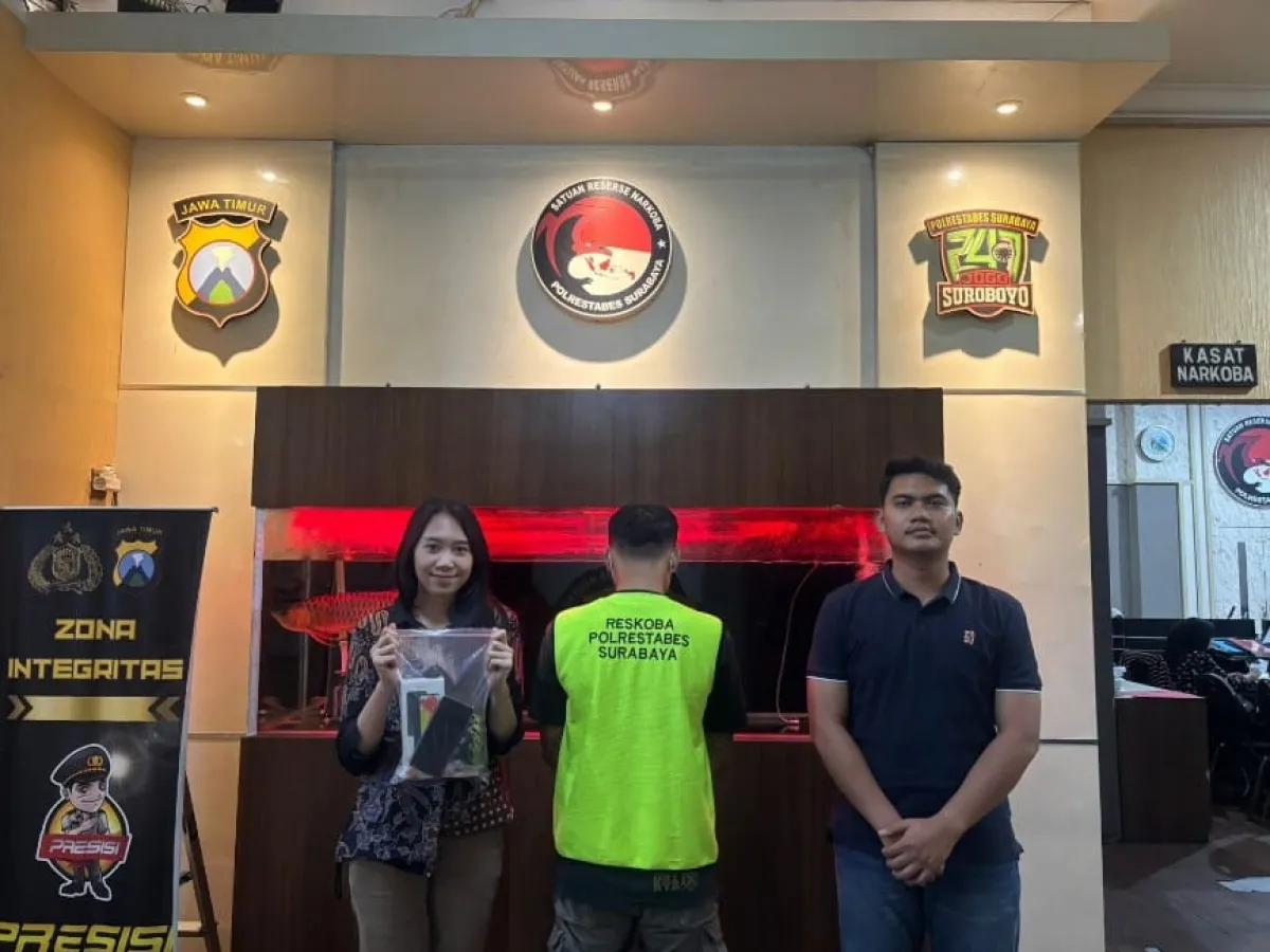 Kulakan Sabu di Rabesan Bangkalan, Pengedar Bratang Dibekuk Polrestabes Surabaya