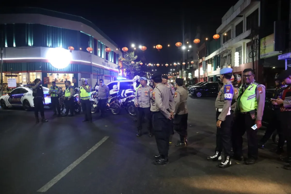 Antisipasi Gangster, Polres Pelabuhan Tanjung Perak Gencarkan Patroli Malam
