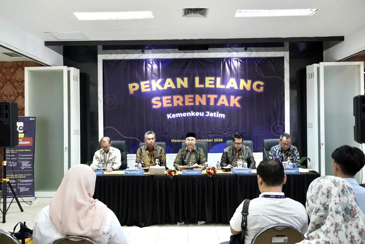 Optimalkan Penerimaan Negara, DJP Jawa Timur Bersatu Gelar Lelang Serentak 69 Aset Sitaan