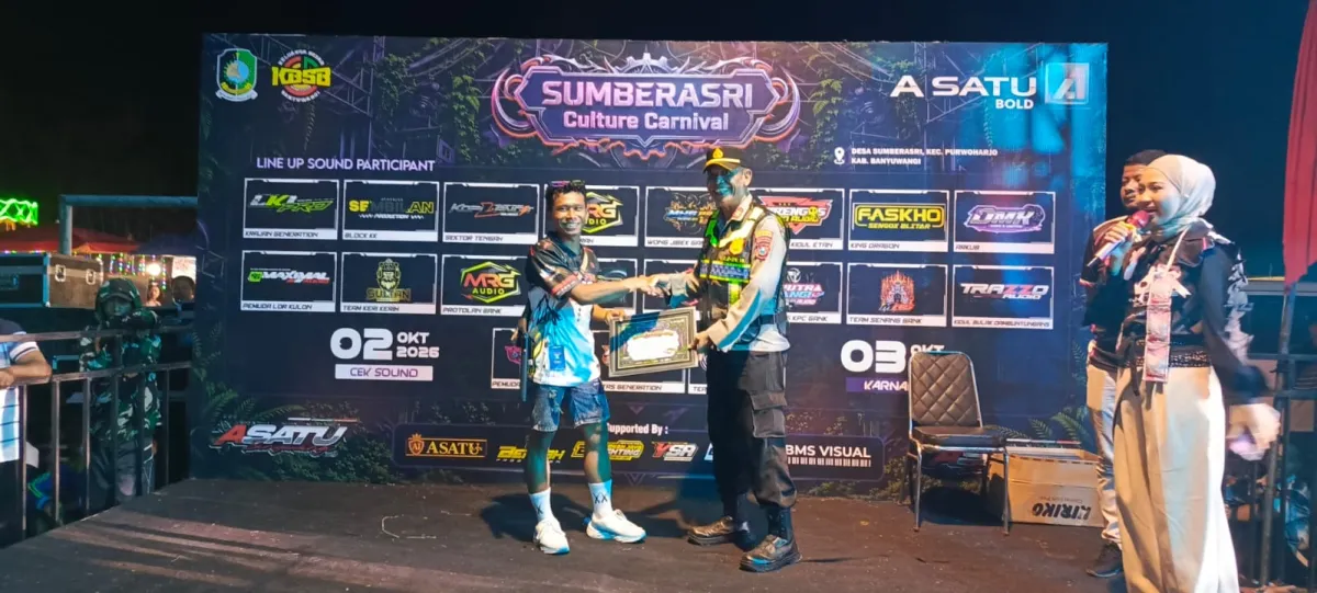 20 Sound System Ramaikan Pawai Budaya Sumberasri Culture and Sound Carnival 2026, Kegiatan Berlangsung Aman dan Kondusif